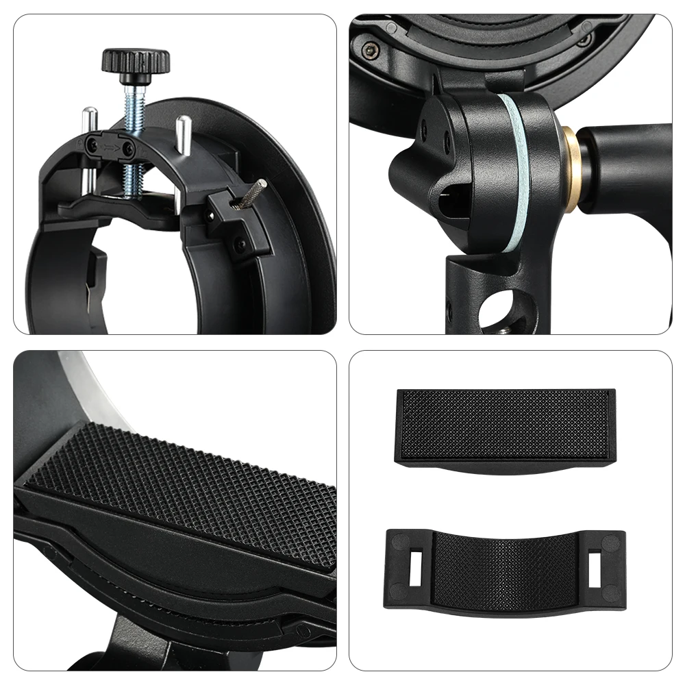 

Godox S2 Bowens Mount Flash S-type Holder Bracket for Godox V1 V860II AD200 AD400PRO Speedlite Flash Snoot Softbox