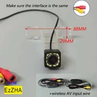 Для Suzuki Swift 2008 2009 2010 Grand Vitara HD Беспроводная Автомобильная CCD задняя камера 4 светодиода 8 12 светодиосветодиодный динамическое ночное видение кронштейн для парковки