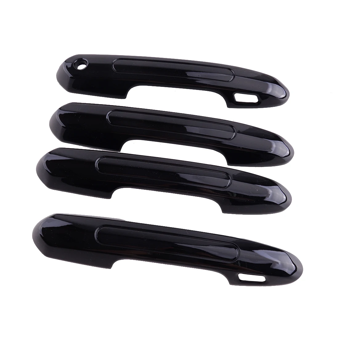 

4Pcs/Set Car Gloss Black Exterior Side Door Handle Cover Trim Bezel ABS Fit For Toyota RAV4 2021 2020 2019