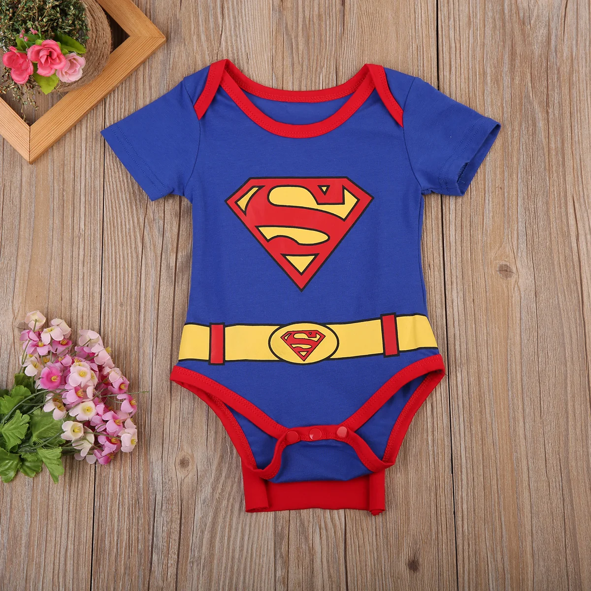Летний комбинезон для малышей младенцев мальчиков с короткими рукавами, синего цвета, с округлым вырезом, пелерина, хлопковая одежда, костюм, милый комбинезон.