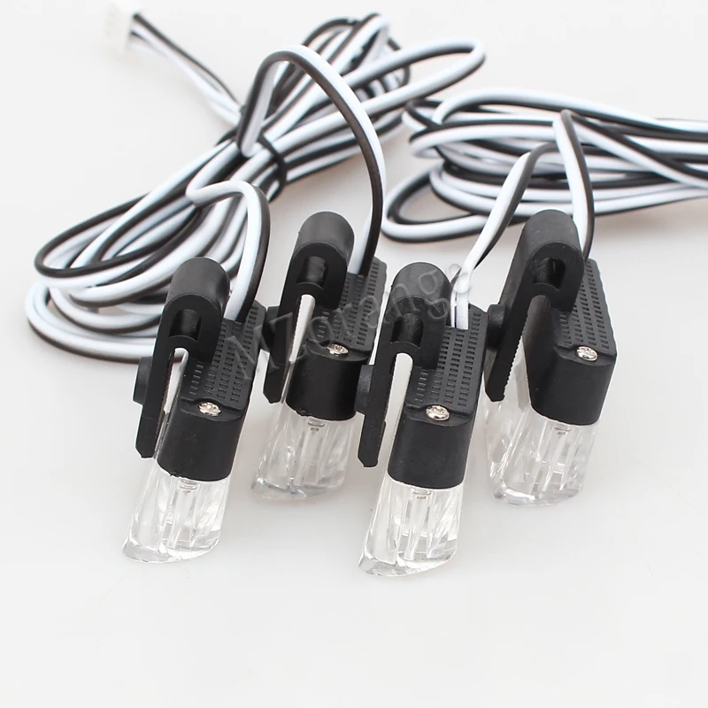 fso flash strobe light 4x2 LED Police lights led strobe lights on a car police flasher stroboscopes Flash Lights police light