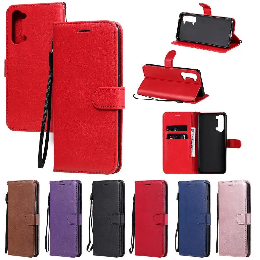 

Flip Wallet case For Oppo Reno 3 4 5 6 pro Find x2 F11 A5 A7 A9 PU Leather Case holder protective cover Shell Pouch Skins