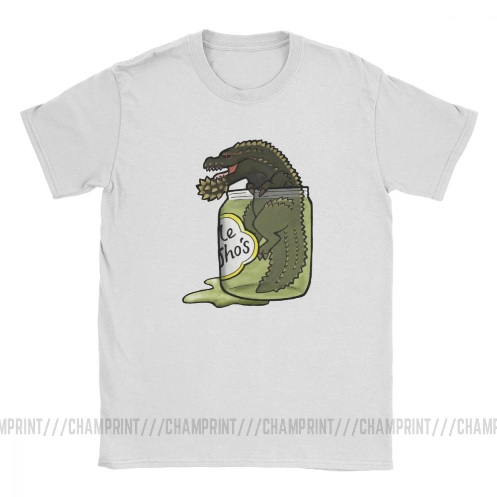 Мужская футболка Monster Hunter World The terrifical PickleJho винтажная хлопковая с короткими
