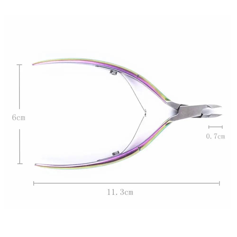 Маникюрные инструменты для ногтей титановые кусачки отрезание омертвевшей кожи