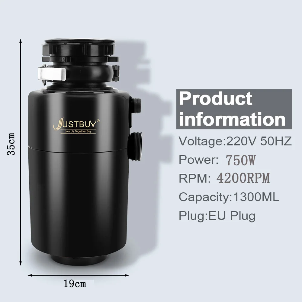 Измельчитель пищевых отходов миксер блендер кухонный измельчитель мусора из