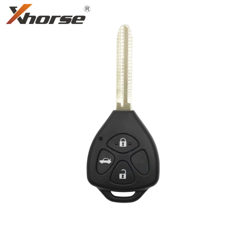 

Xhorse XKTO03EN Wired Universal Remote Key for Toyota Style 3 Buttons for VVDI VVDI2 Key Tool English Version 10pcs/lot