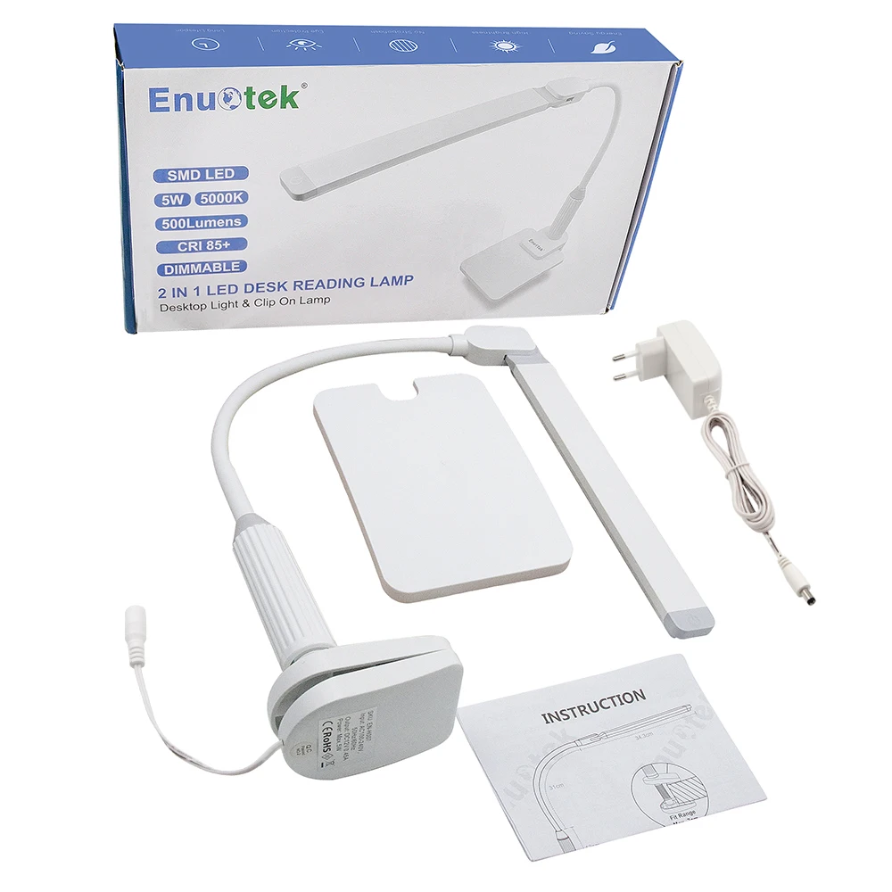 Приглушаемая настольная Светодиодная лампа с сенсорным управлением светильник