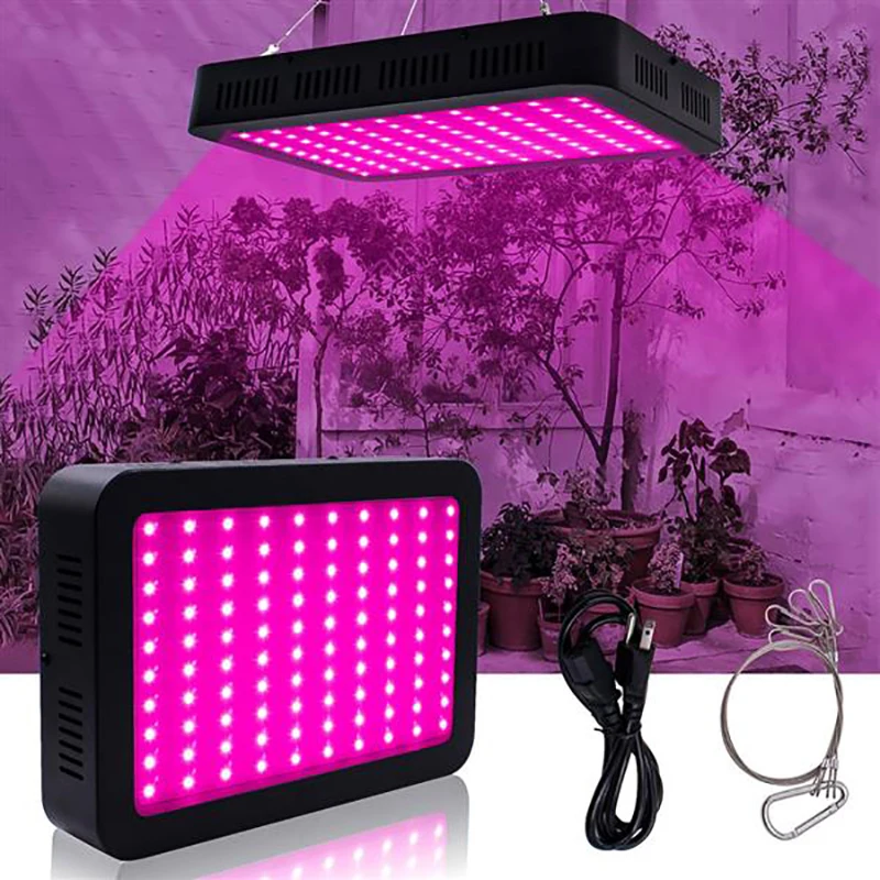 

Black 600W 60*10W Full Spectrum 3030 Lamp Bead Plant Lamp Single Control for Indoor Plants and Flower Greenhouse Grow Tent