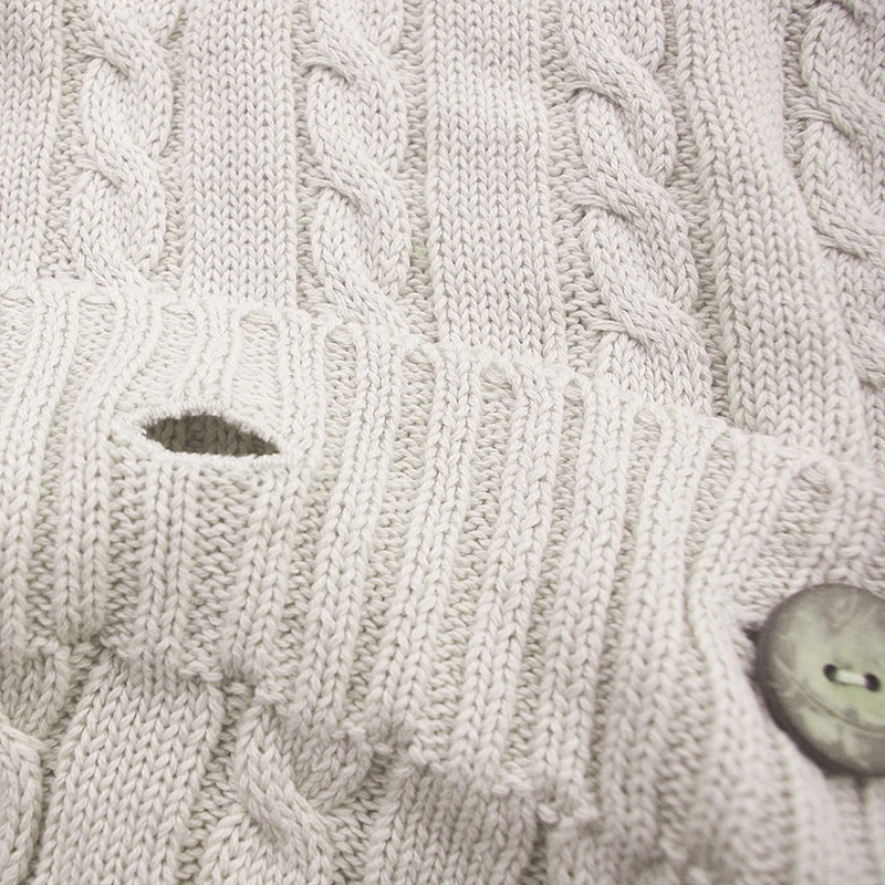 Шерстяная наволочка чехол бежевые вязаные Чехлы для подушек с декоративными