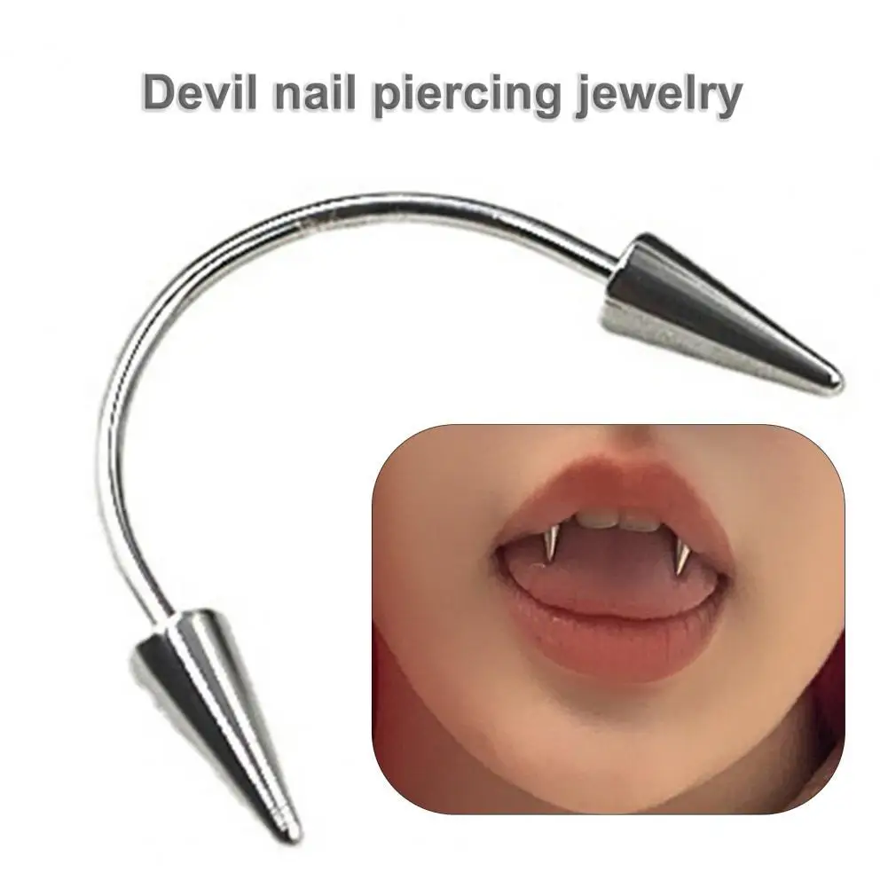 

Unique Cosplay False Teeth Universal Fine Workmanship Stainless Steel Dracula Lace Teeth Nails for Carnival
