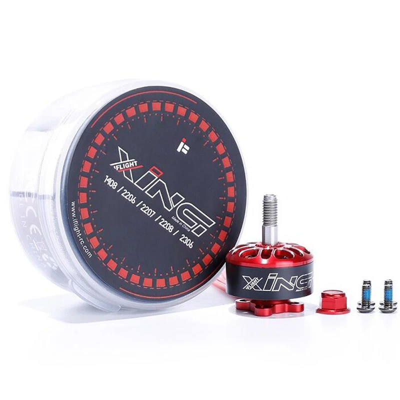 1/2/4 шт. iFlight XING E 2208 1700/1800/2150/2450KV с диагональю экрана 3 6S безщеточный мотор для дрона