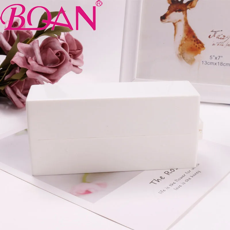 

BQAN 30 Holes Nail Art Drill Grinding Polish Head Bit Holder Display Storage Box Nail Drill Bits Organizer Nail Stand Manicure