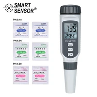 ph818 ph tester professional ph water quality tester portable pen type ph meter acidometer for aquarium acidimeter measure