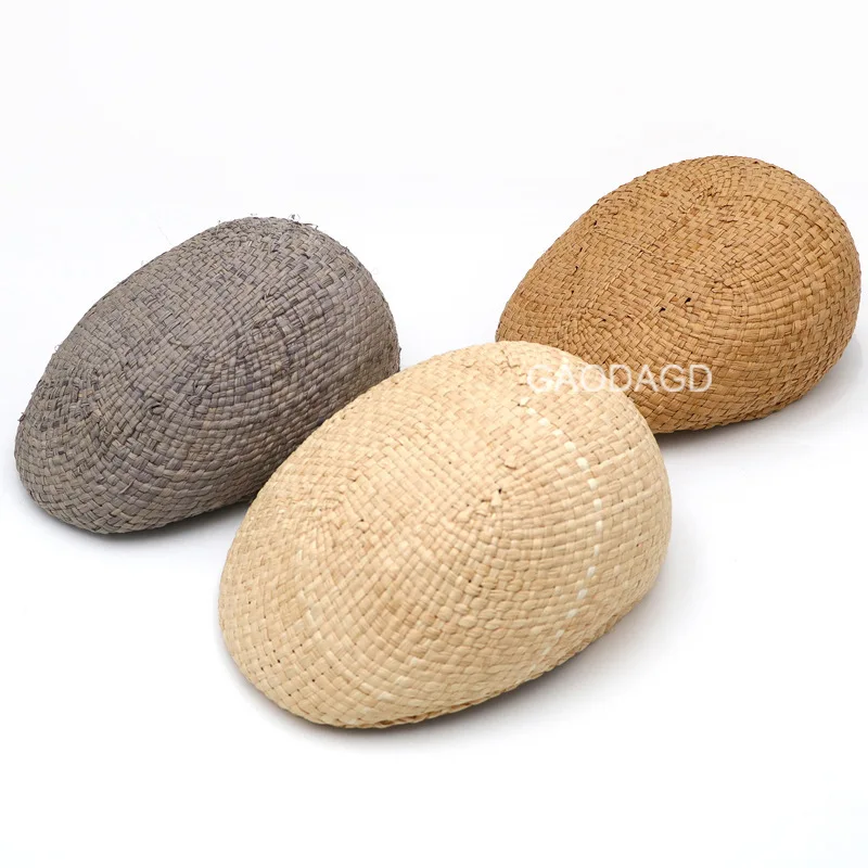 2019 высокое качество рафия берет мужская соломенная вязаная плоская шапка ручной