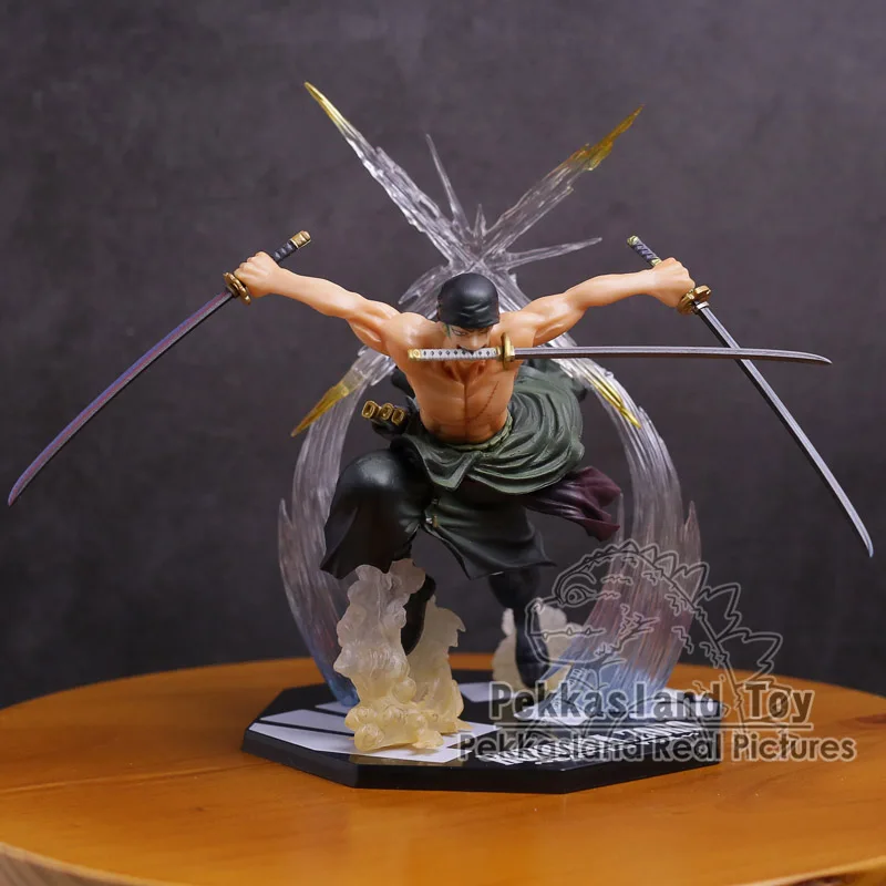 Аниме Zero Roronoa Zoro Battle Ver. Коллекционная модель игрушки из ПВХ|Игровые фигурки и