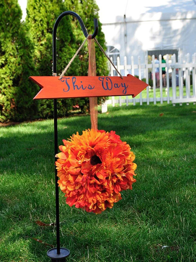 Овчинный крючок толстый сверхпрочный нержавеющий стальной подвесной садовая