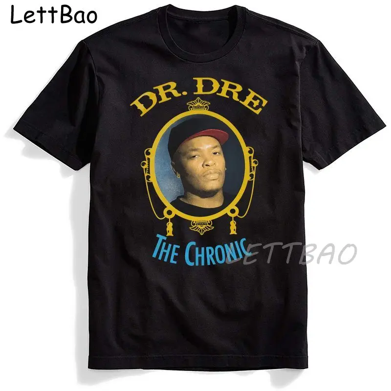

Футболка мужская с принтом «Dr Dre», крутая тенниска с коротким рукавом и круглым вырезом, модная майка в стиле хип-хоп/рэп