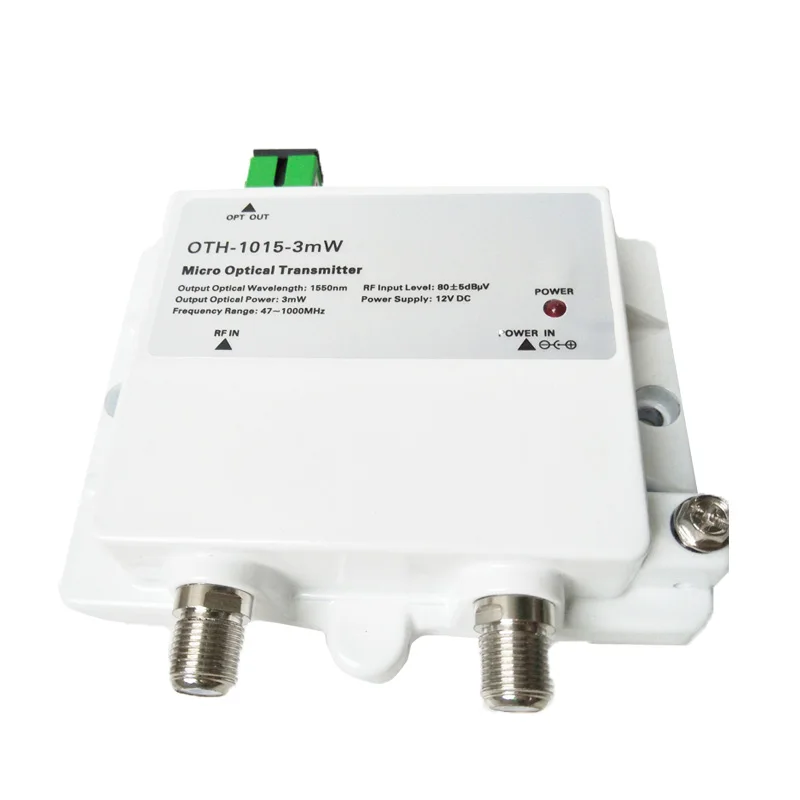 Микро оптический передатчик OTH 1015 3mW FTTH CATV одномодовый волоконно 47 1000 МГц 1550NM