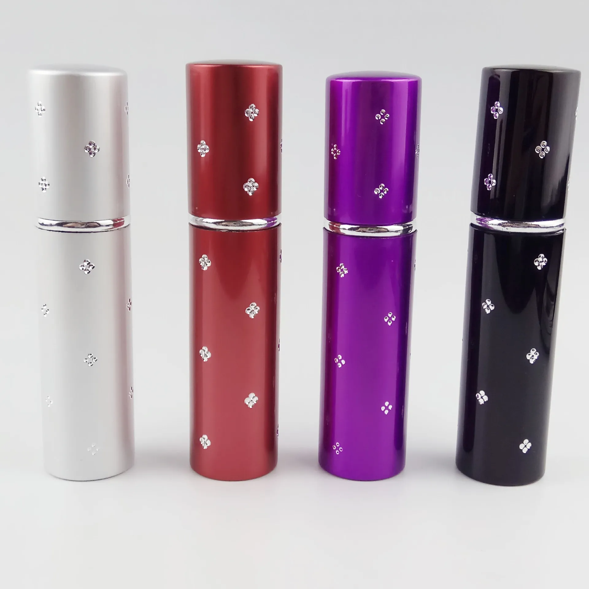 10 мл 1 шт. пустой флакон для духов с горячим насосом алюминиевый стеклянный