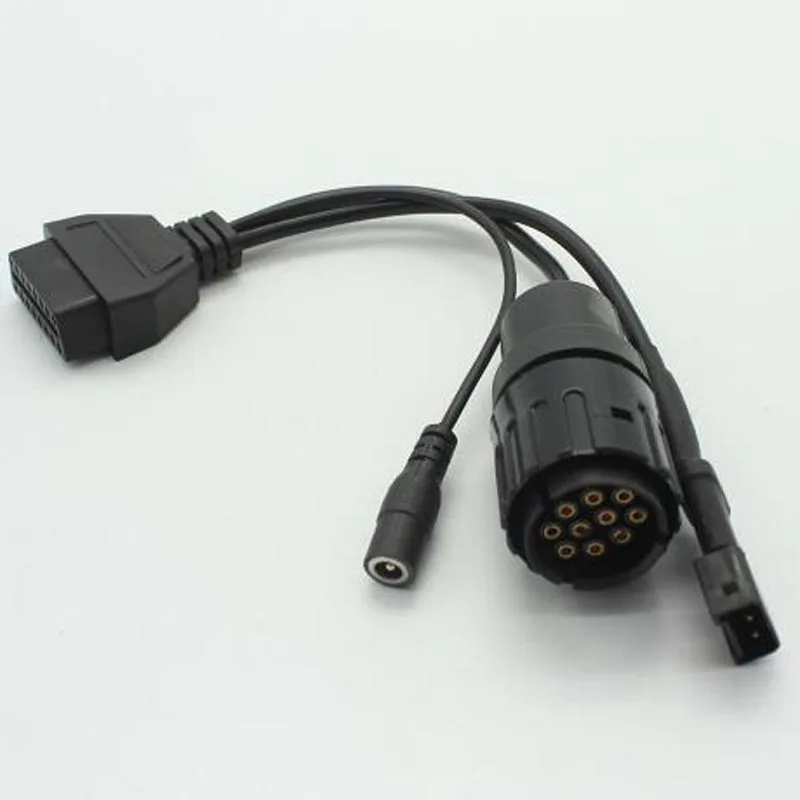 Новый ICOM D Кабель A2 кабель для BM мотоциклов Диагностика 10 булавки to OBD 16 Pin адаптер +