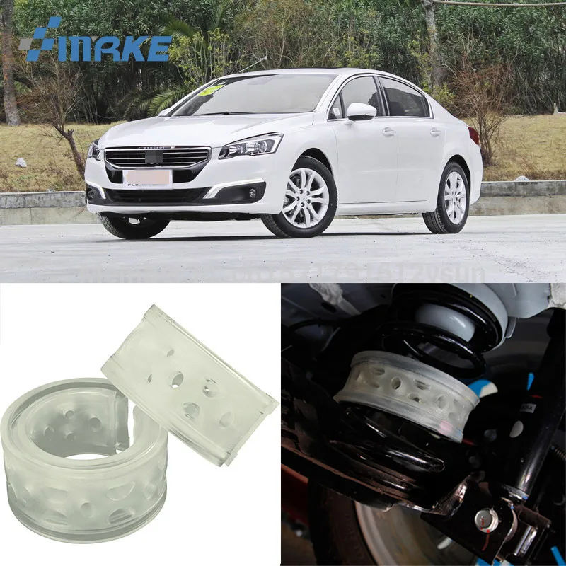 

smRKE For Peugeot 508 Car Auto Shock Absorber Spring Buffer Bumper Power Cushion Damper Front/Rear High Quality SEBS