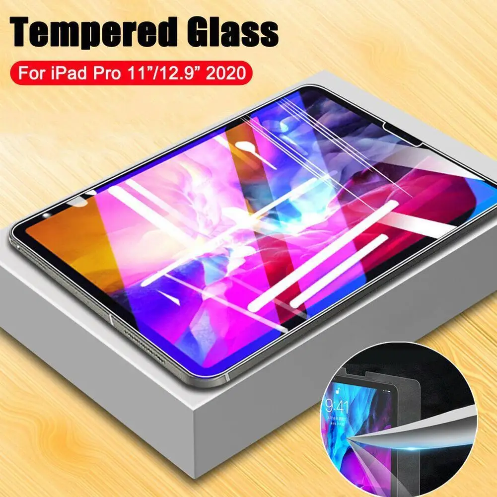 Прозрачная защитная пленка из закаленного стекла для iPad Pro чувствительная 11/12 9