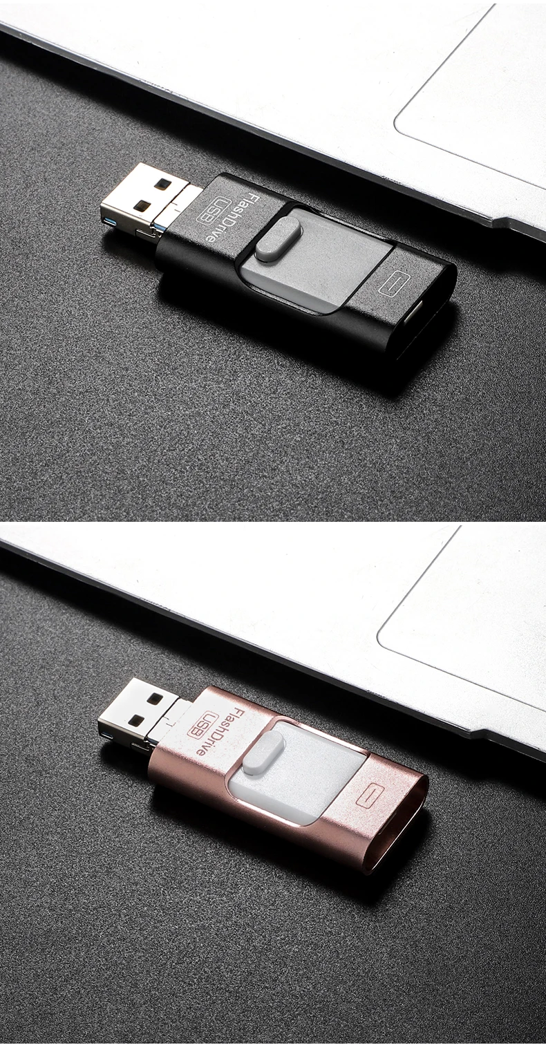 USB флэш-накопитель для iPhone X/8/7/7 Plus/6 Plus/6s/5/SE/ipad OTG флеш-накопитель HD флеш-накопитель 8 Гб оперативной памяти, 16 Гб встроенной памяти, 32 ГБ, 64 ГБ, 128 ГБ флэш-накопитель usb 3,0