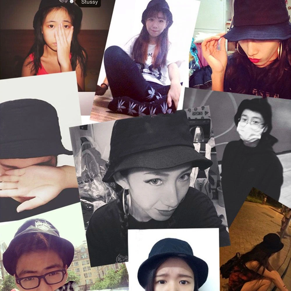 Панама черная для мужчин и женщин модная шляпа от солнца походов скалолазания