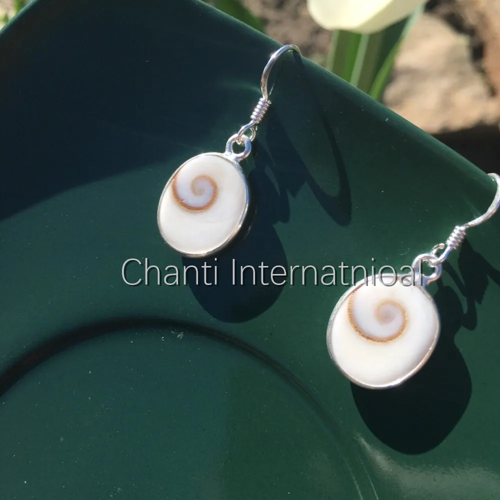 Chanti International овальные индийские глаз шивы Серьги хорошего качества 3 7 см