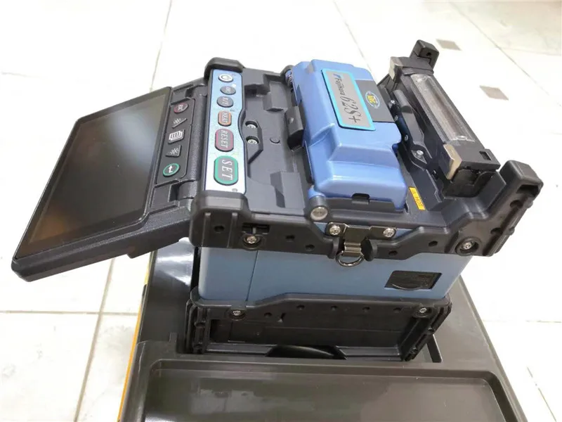 Multi-Language FSM-60S Newest 62S+ Single Fiber ARC Fusion Splicer Core to Core Alignment PAS English Classic Style