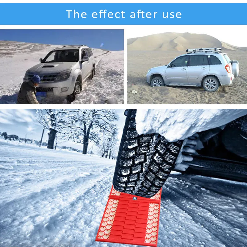 

Car Tires Grip Track Mats Snow Bailout Plate Off Board For Mitsubishi ASX Suzuki Subaru Acura Jeep Fiat 500 Hyundai Solaris