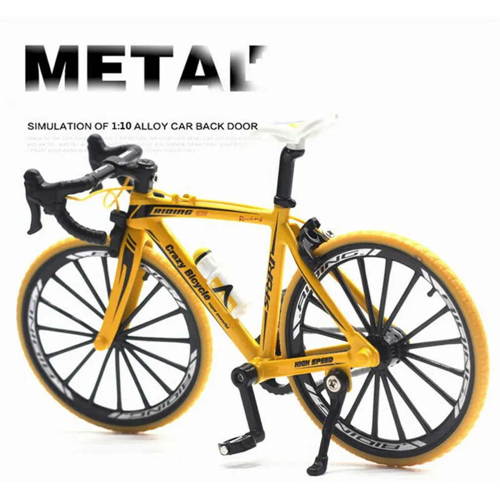 

1:10 Scale Alloy Cycling model 4 styles City Folded Cycling Road Bike Diecast Metal Alloy Bicycle Models For kids Collection Toy