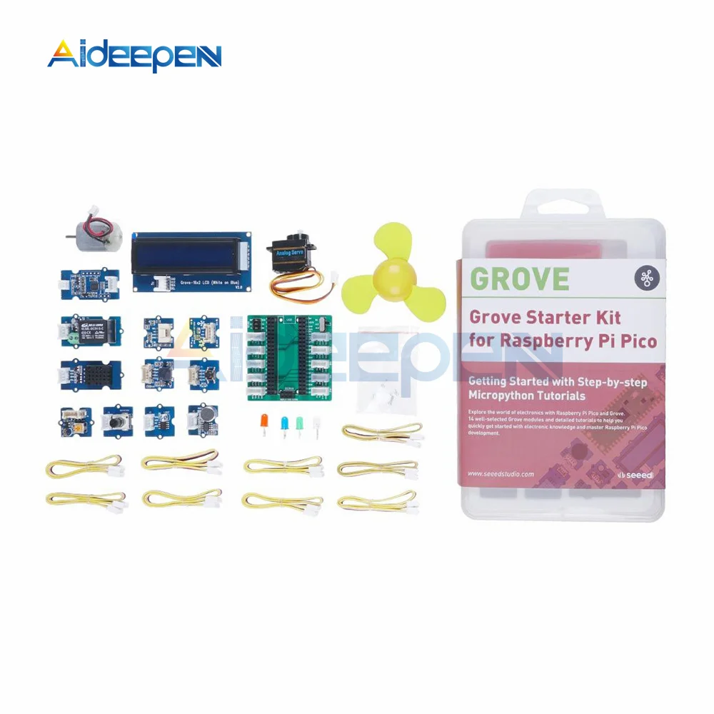 Grove Starter Kit for Raspberry Pi Pico Module Kit Learning Kit