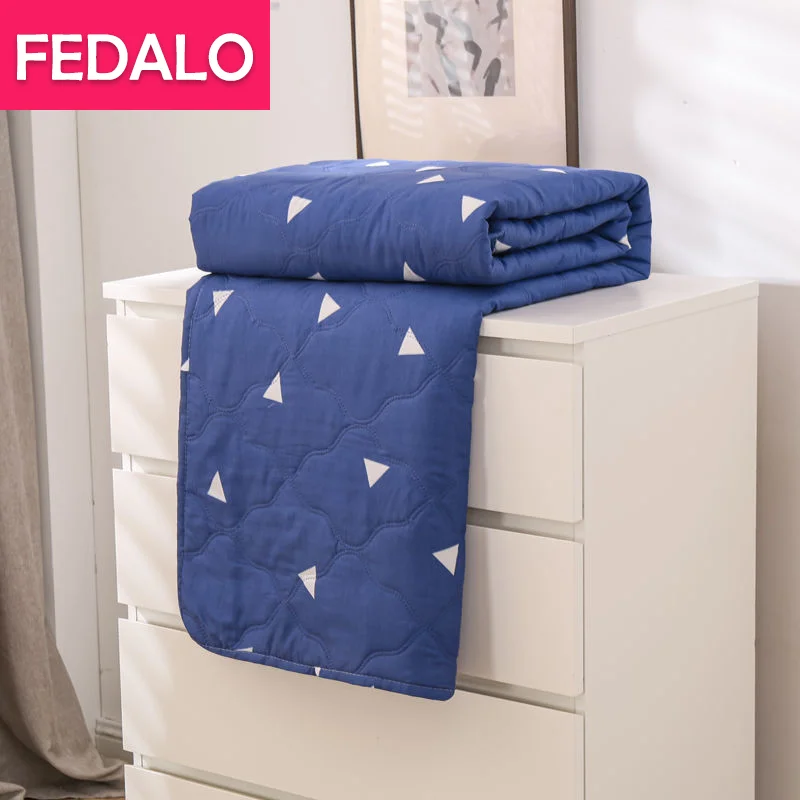 

Summer air-conditioning quilt can be washed and machine-washed thin quilt student double single summer cool quilt thin quilt