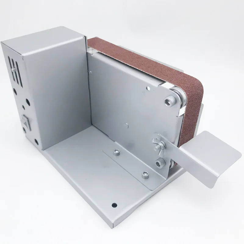 Настольная миниатюрная ленточная машина шлифовальная станок для заточки ножей с