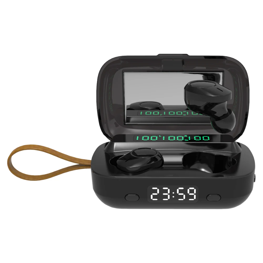 

2000mAh Wireless Headphones Touch Control Bluetooth 5.1 Earphones Earbuds TWS Sport Headset Noise Cancel LED Display Waterproof