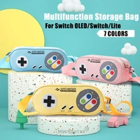 new snes bag case for nintendo switch oled carrying case protective storage bag for ns switch lite accesories shoulder strap