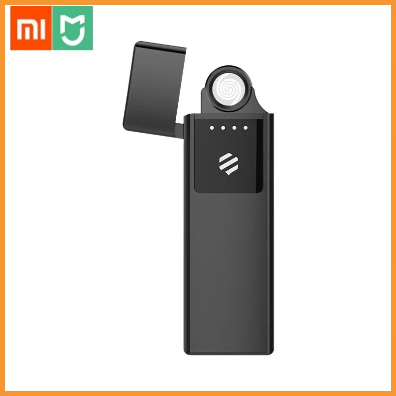 Электронная зажигалка Youpin Beebest металлическая с USB-зарядкой сенсорным экраном