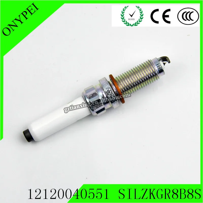 6 шт./лот 12120040551 SILZKGR8B8S иридиевая Свеча зажигания для BMW 230i 320i 330i 340i 530i 12120041666|Свечи и