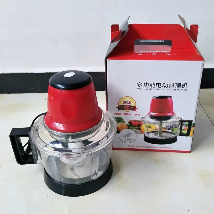 3L Meat Grinder Spice Garlic Vegetable Chopper Electric Automatic Mincing Machine High-quality Household Food Processor | Бытовая