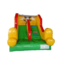 small customized inflatable slide china indoor outdoor inflatable slider on land inflatable castle slide for kids fun