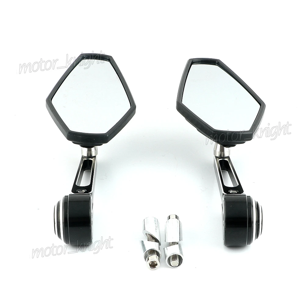 Универсальные черные мотоциклетные зеркала боковые заднего вида для HONDA MONKEY CB400
