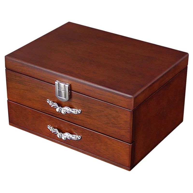 

Solid Wood / Wooden Jewelry Box Protector Jewelry Storage Box