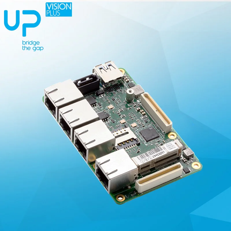 

Net plus expansion board 4 network port compatible with up core plus Intel x86