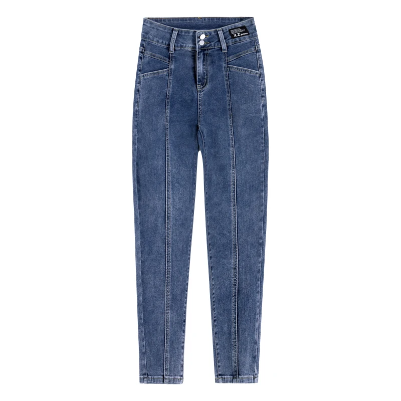 

Straight Harem Jeans Women With Belt Streetwear High Waist Denim Pants Jeans Stretch Retro Boyfriend Jeans Plus Size