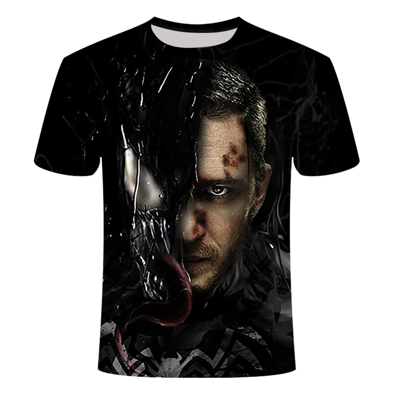 New Men/women T Shirts Venom Compression Shirt 3D Printed Summer Short Sleeve avenger sweatshirt gym hiphop large size 6XL