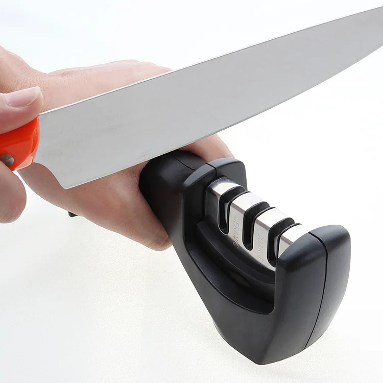 Быстрая точилка для кухонных ножей кухонный бытовой многофункциональный
