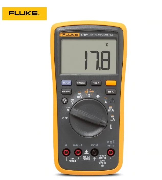 Цифровой мультиметр DMM тестер напряжения и тока Fluke 15b Plus Оригинальный
