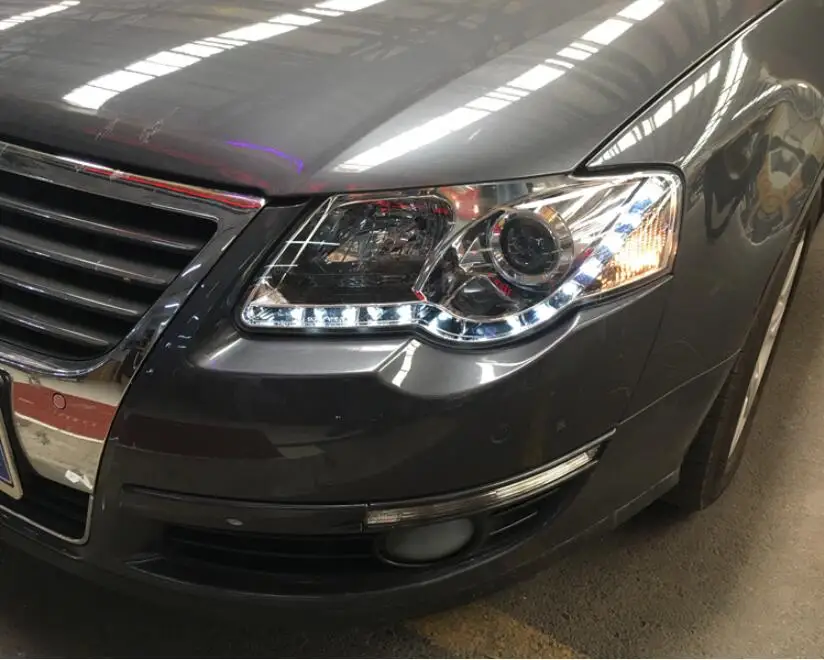 Passat B6 головной светильник, 2006~, автомобильные аксессуары, бампер лампа для Magotan противотуманный светильник, 2 ps/se+ 2 шт балласт; passat