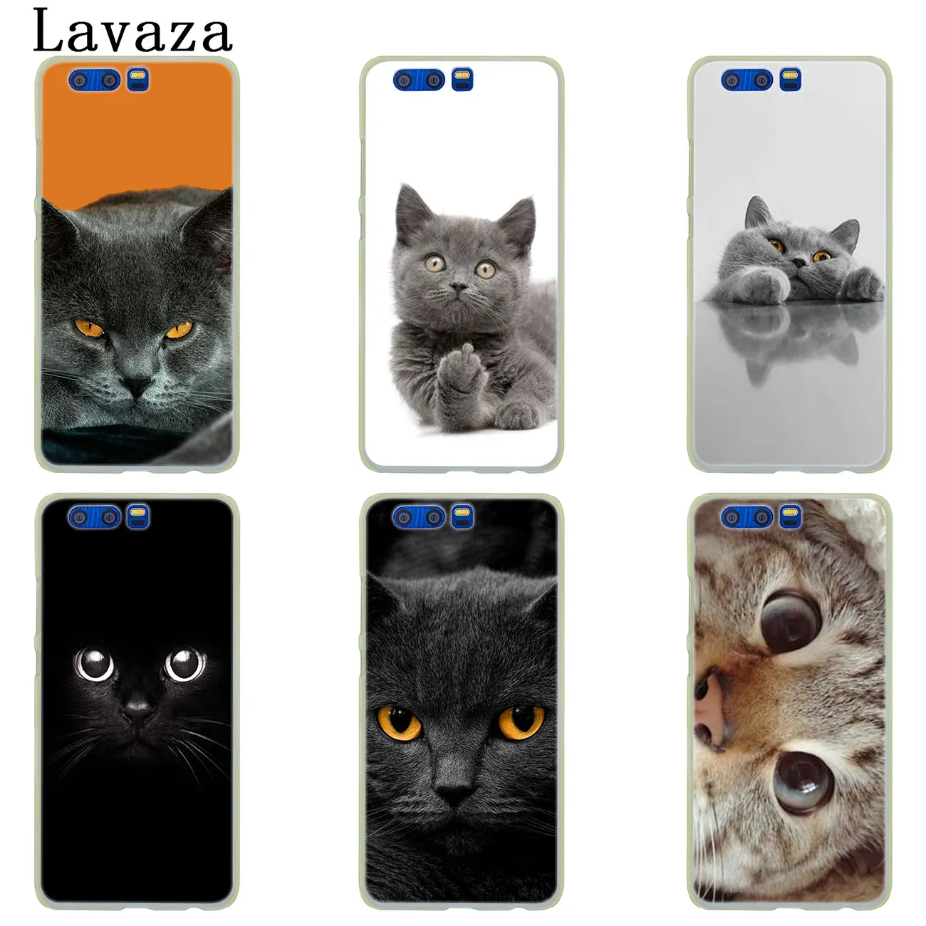 Lavaza Британский короткий воздушный Кот Топ мяу чехол для телефона Huawei Y9 Y7 Prime 2018 2019